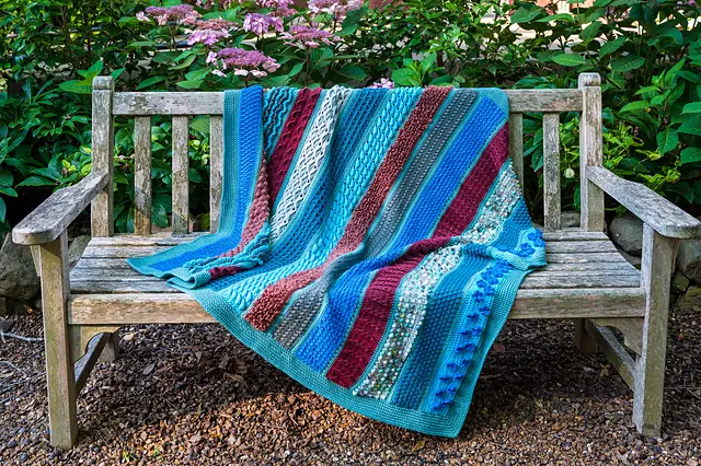 Calming And Therapeutic Crochet Blanket Pattern-Especially Comforting To People With Alzheimer’s, Autism, Dementia, Or Sensory Disabilities