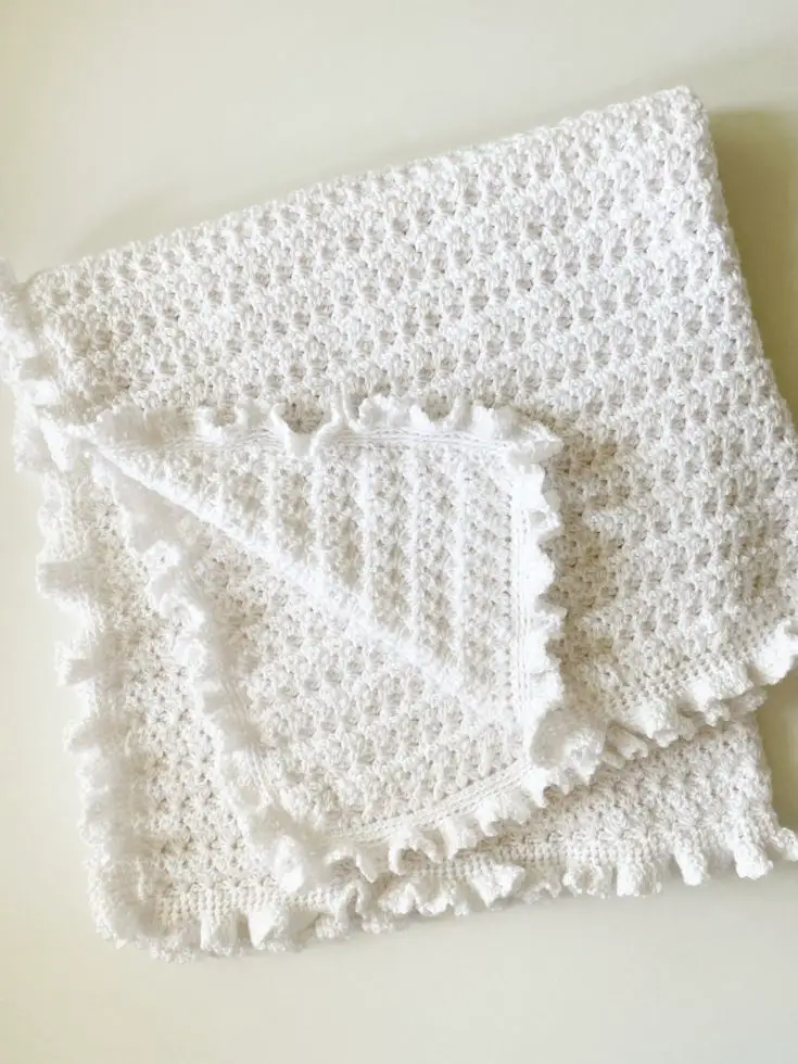 Easy Crochet Flower Blanket Pattern