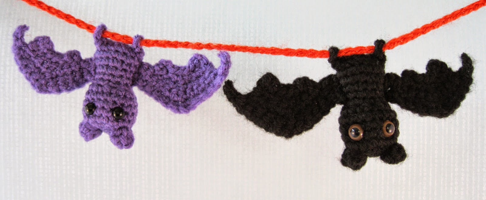 Crochet Bats Free Pattern- Halloween Crochet Patterns For Beginners