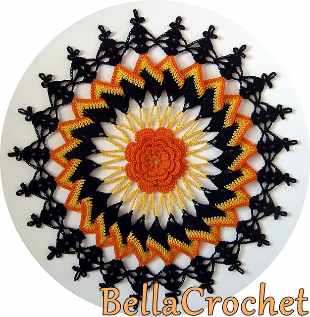 Best Free Halloween Crochet Doily Patterns