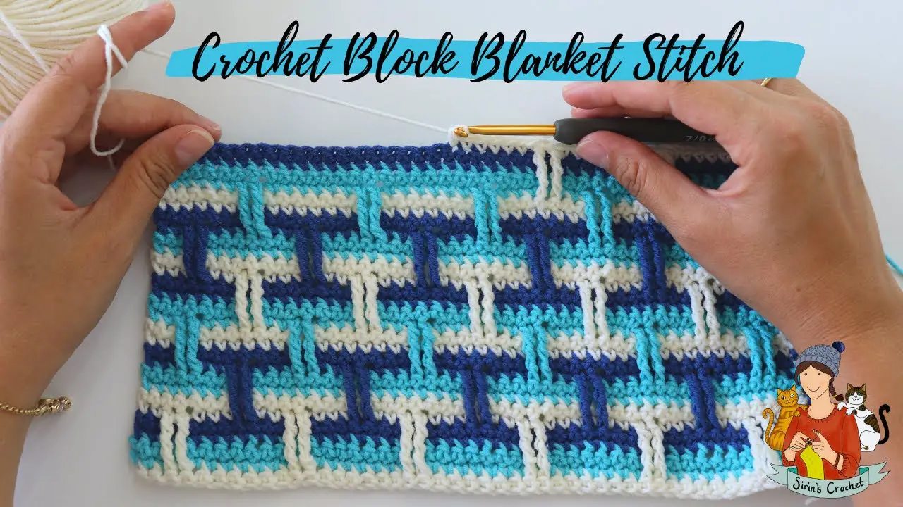 This easy crochet pattern is the perfect weekend project for those wanting to dabble into colorwork. It's a great way to practice your skills with yarn, hook, and stitches!