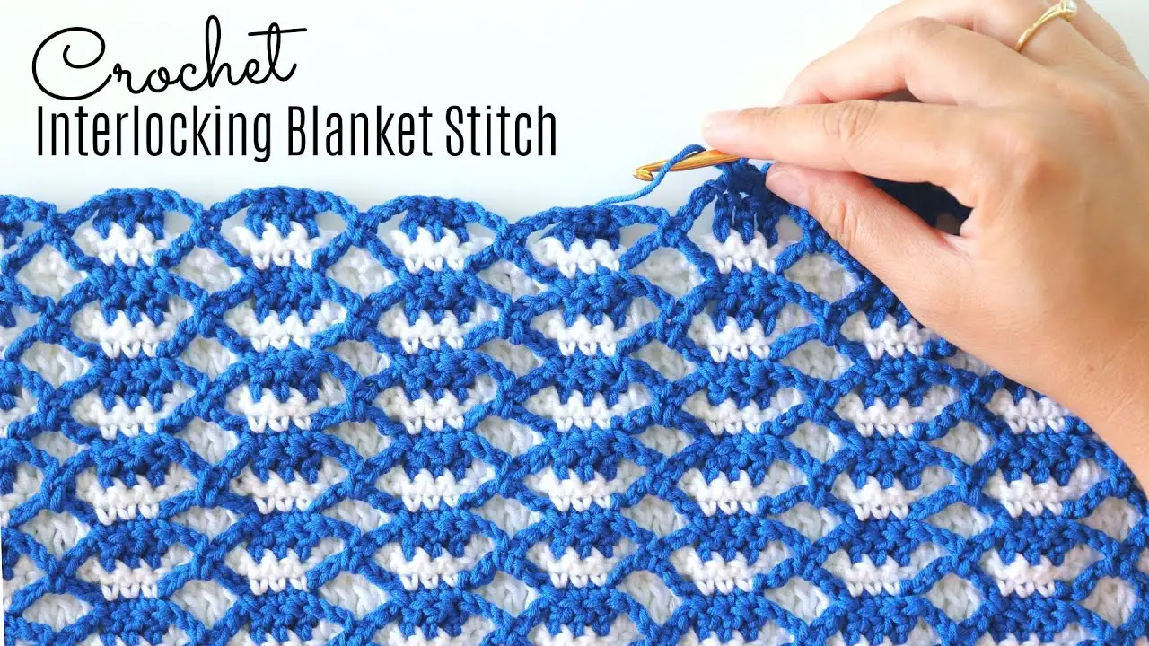 Interlocking Stitch Made Easy For Beginners