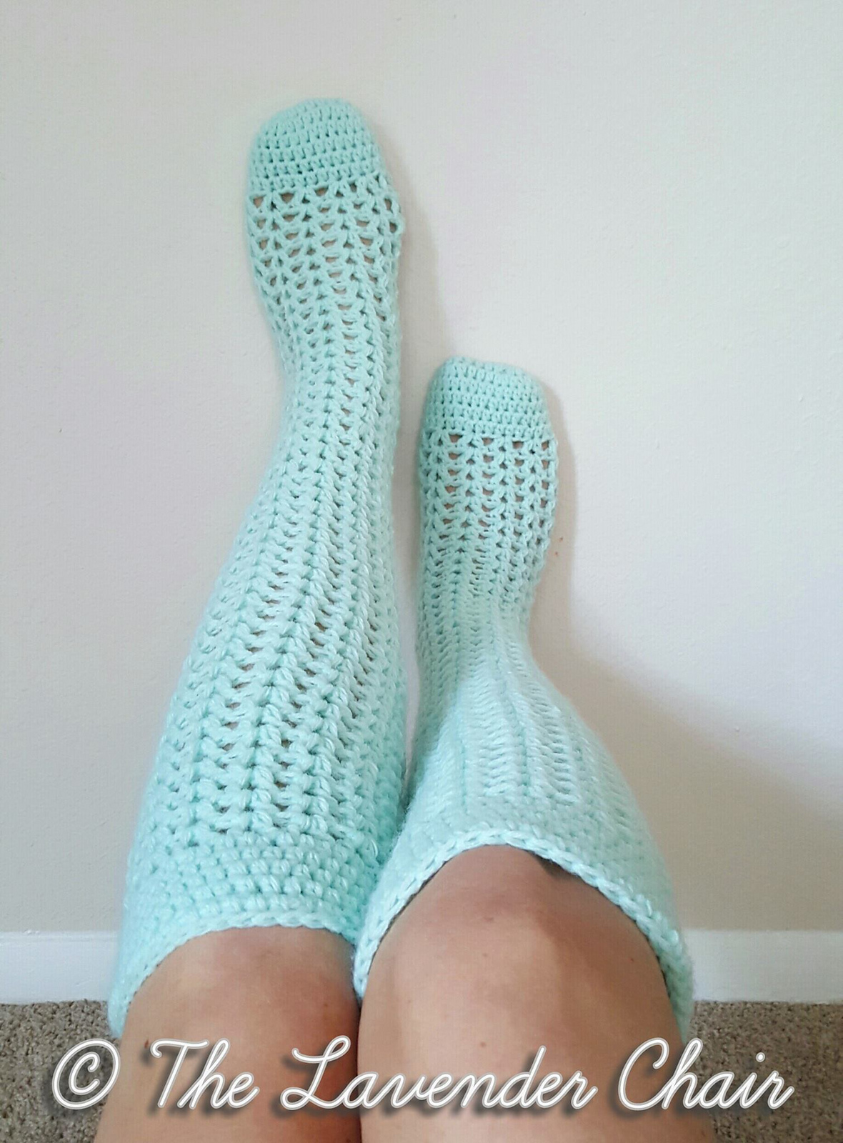 Valerie's Knee High Socks Free Crochet Pattern