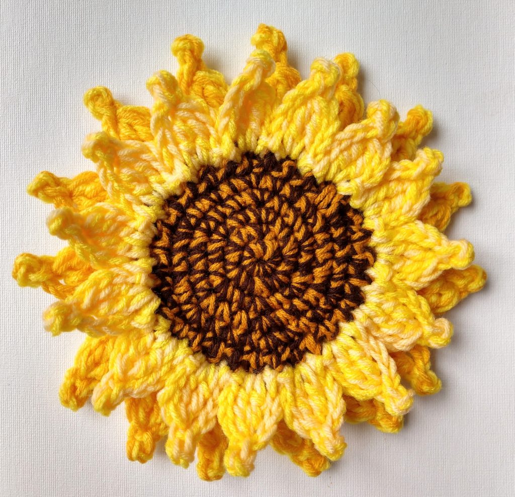 Large Sunflower Motif