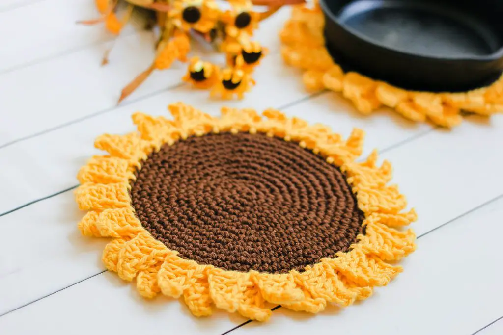 Sunflower Potholder
