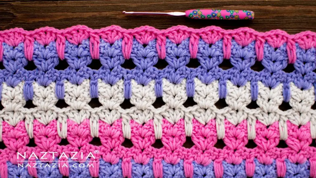 Crochet Cat Stitch- Cats In A Row Crochet Pattern