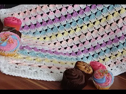 Cutest Scrap Yarn Crochet Blanket Pattern For A Cuddly Sleep