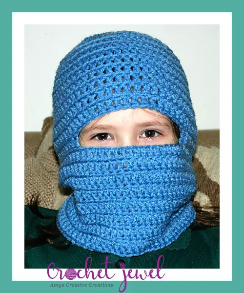 How To Crochet A Balaclava- Easy Video Tutorial And Written Pattern