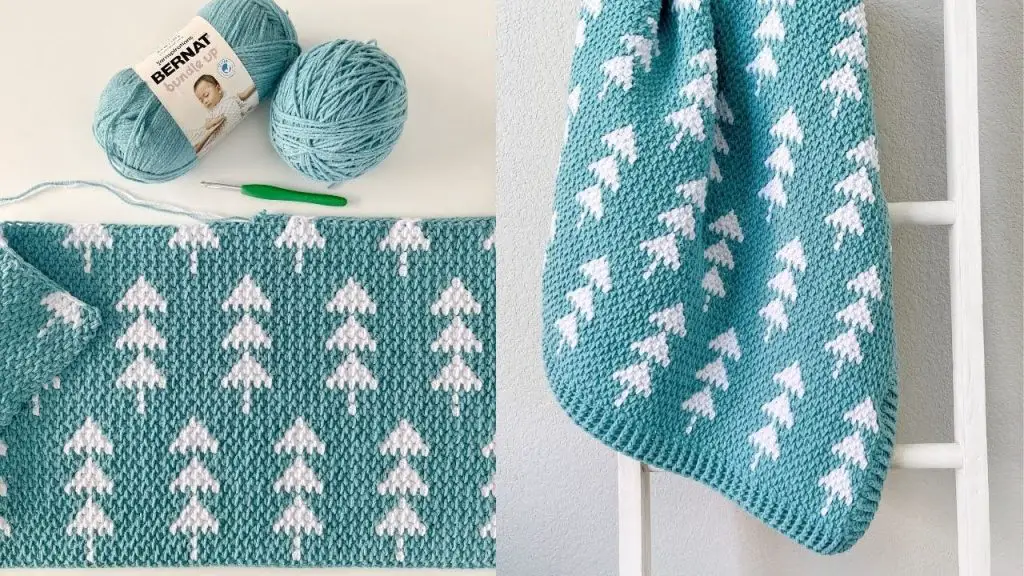 Cutest Crochet Winter Blanket Idea!