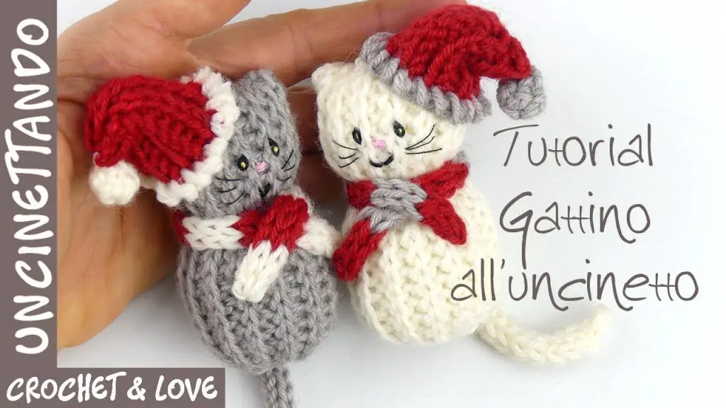 The Cutest Free Crochet Patterns For Cat Lovers- Quick And Easy Crochet Christmas Decorations