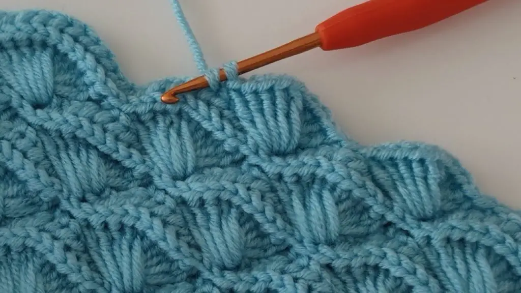 Easy Crochet 3D Baby Blanket Pattern