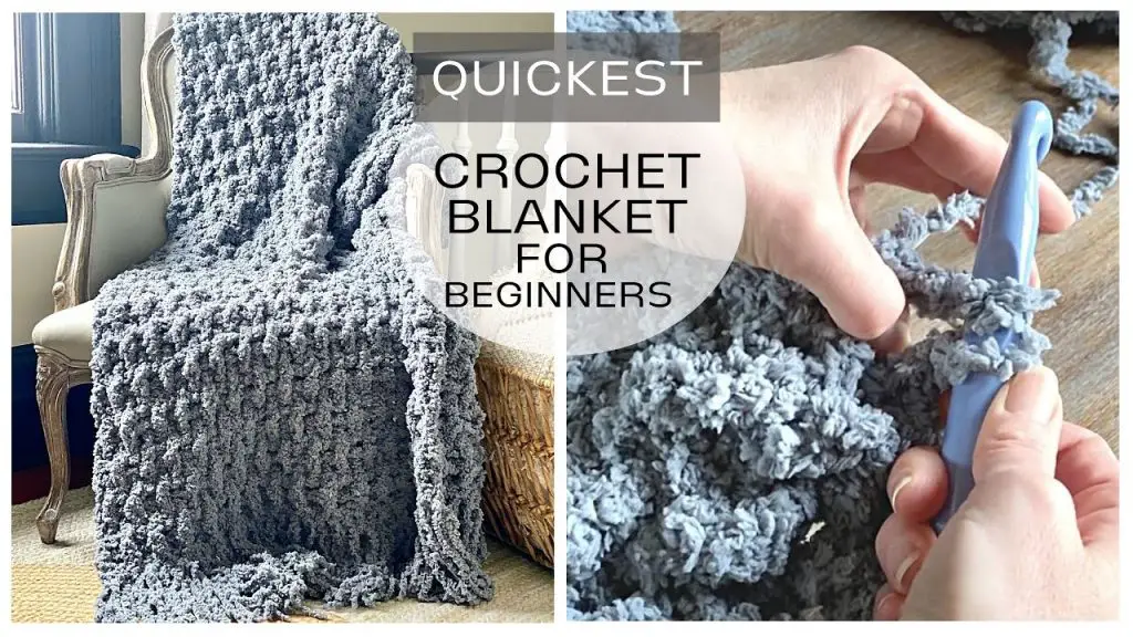 How To Crochet A Blanket For Beginners Step By Step Slowly Daily Crochet