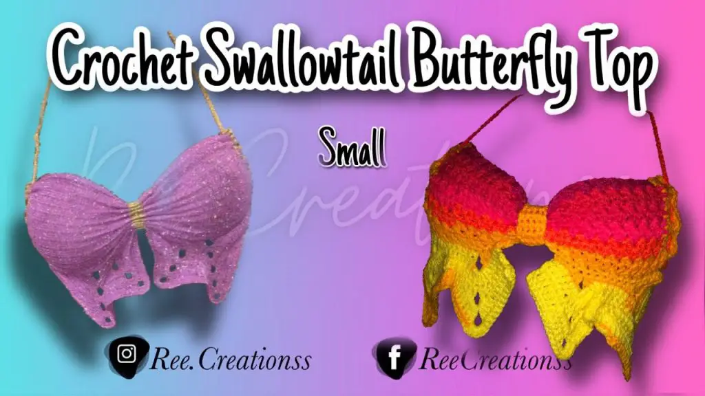 Swirling Swallowtail Top