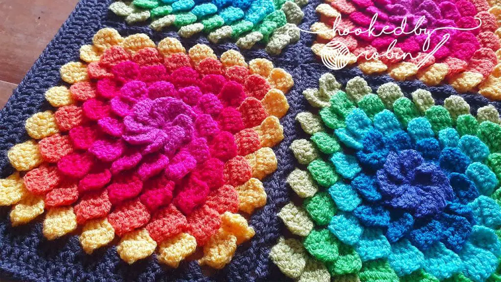 Funky Granny Square Blanket-It's So Easy And Quick, Too!