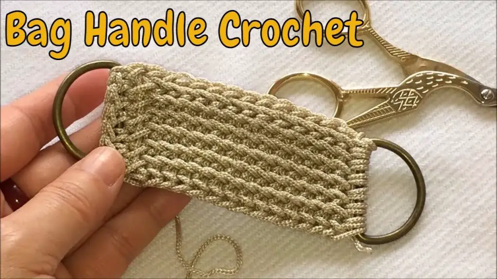 Crochet Handles For Bags And Purses-The Best Technique and Stitch