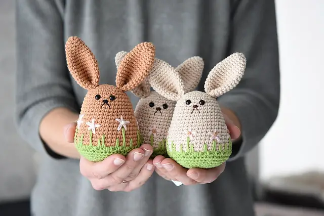 Amigurumi Spring Bunny Crochet Pattern