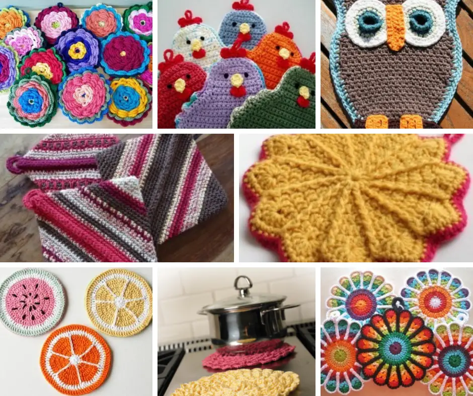 Crochet Potholders and Hot Pads