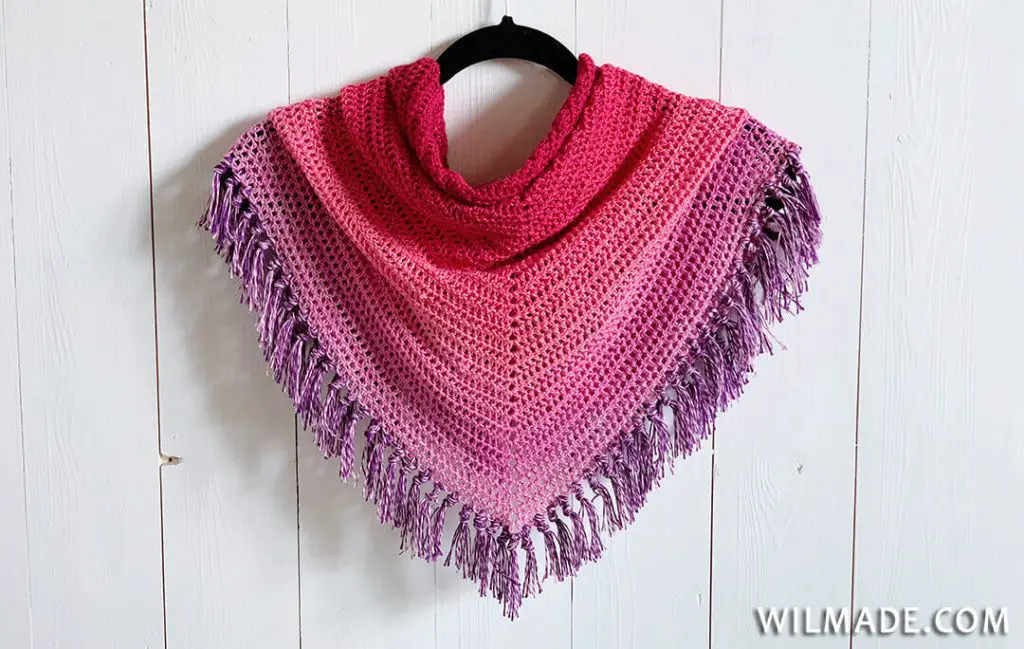 Double Crochet All the Way Shawl Pattern