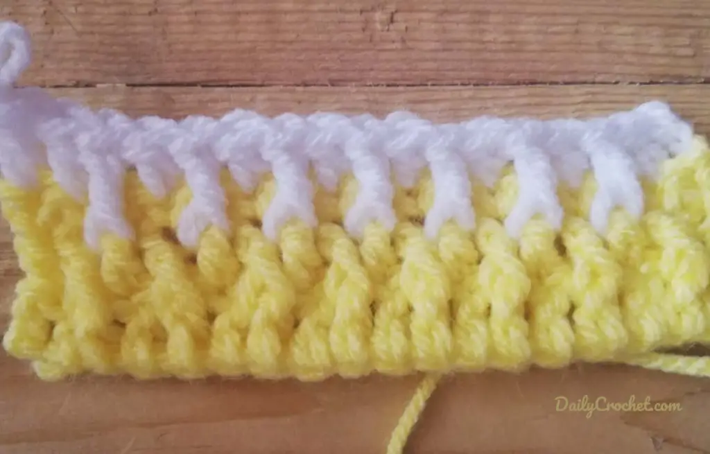 Beautiful Multicolor Crochet Stitch Pattern-Step By Step Photo Tutorial