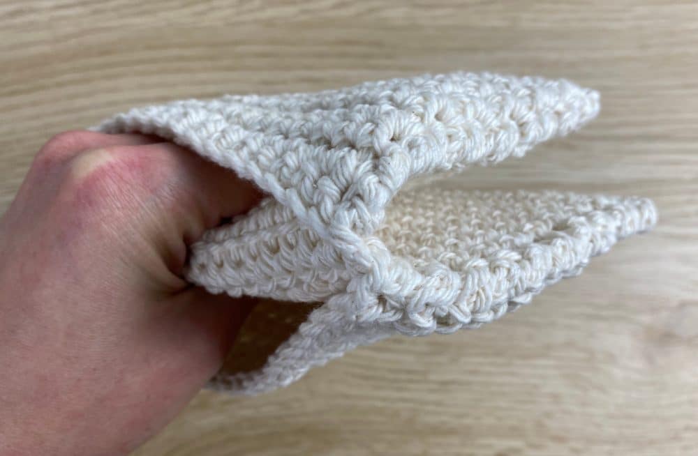 Thermal Stitch Crochet Hot Pad-