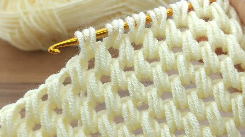 Tunisian Crochet Baby Blanket Tutorial Easy and Fun!