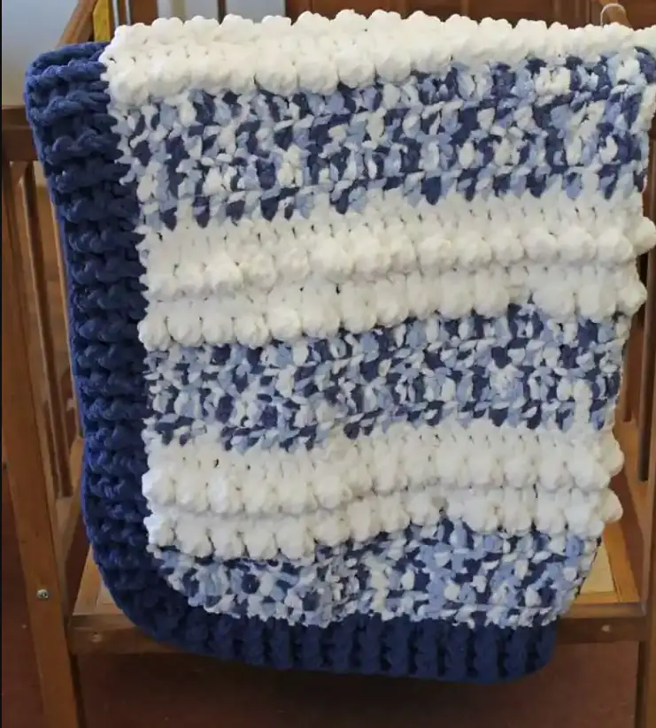 Crochet Baby Boy Blanket Free Pattern