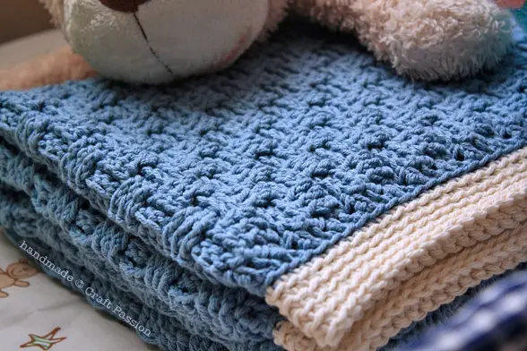 Free Pattern For Basket Weave Baby Blanket