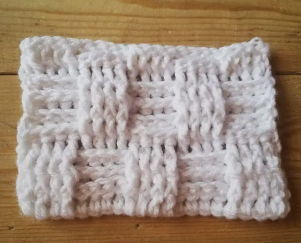 Basket weave pattern