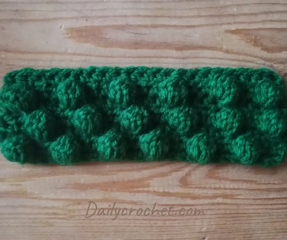 Crochet Bobble Stitch Written Instructions And Photo Tutorial