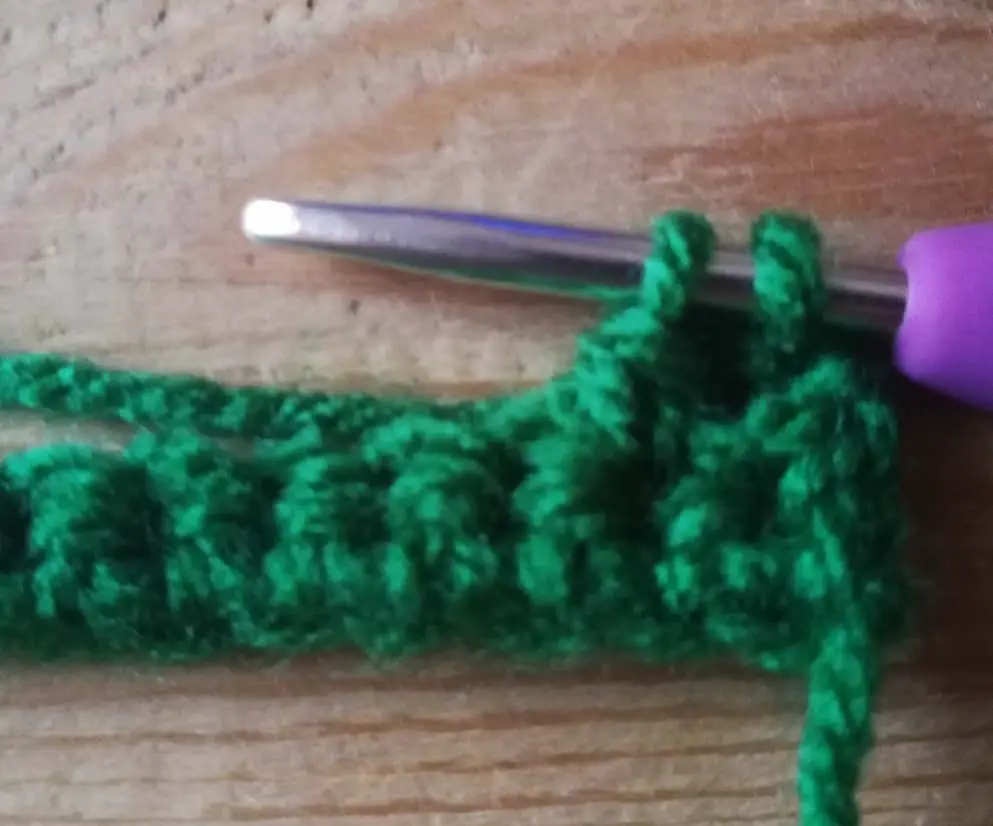 Crochet bobble stitch tutorial step by step