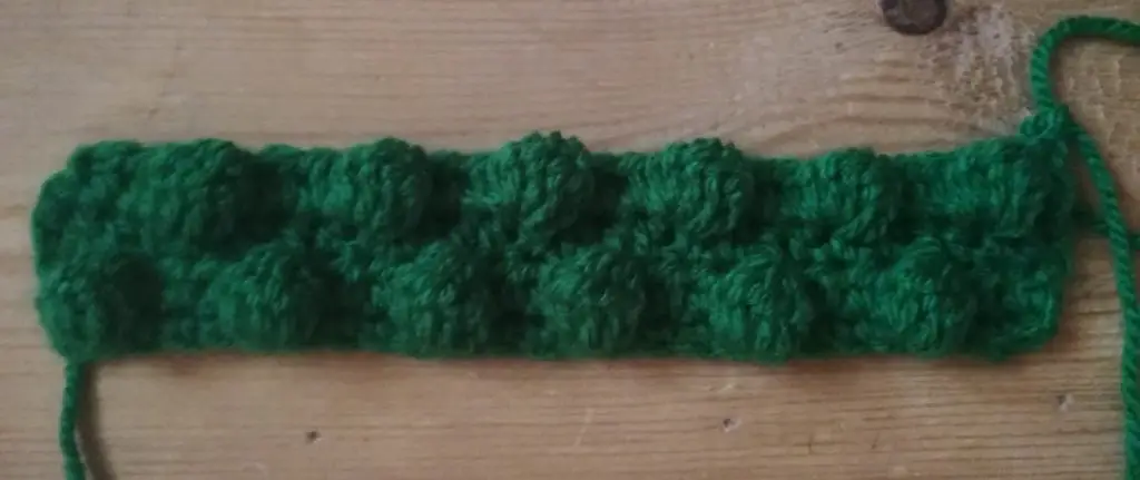 Crochet bobble stitch written instructions step by step