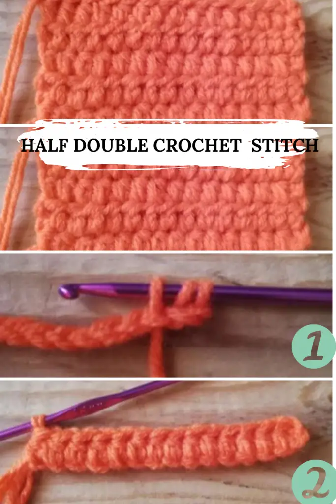 How To Make A Half Double Crochet Stitch For Beginners (HDC)