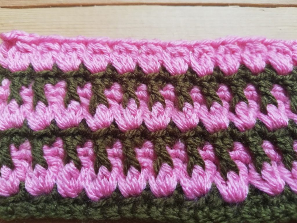 Free Crochet Pattern for the Twisted Cluster Stitch