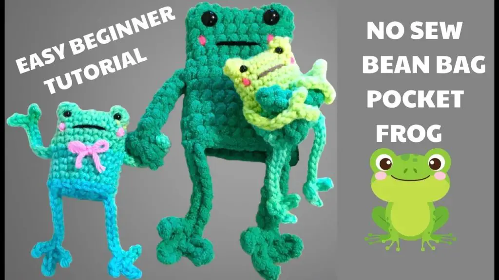Bean Bag Pocket Frog Crochet Pattern