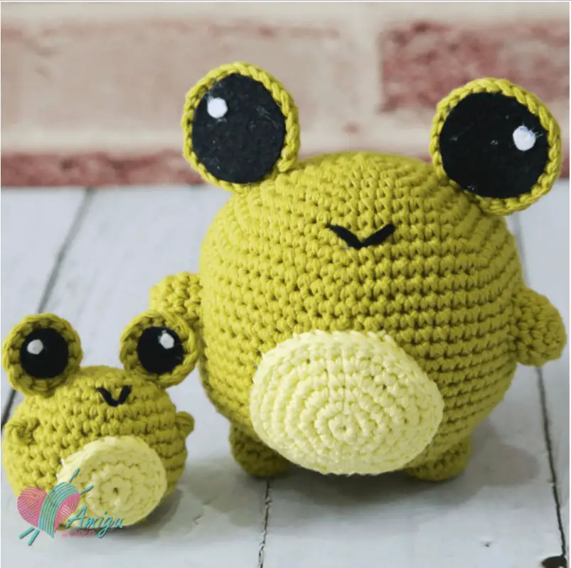 Crochet Small Frog Amigurumi Pattern