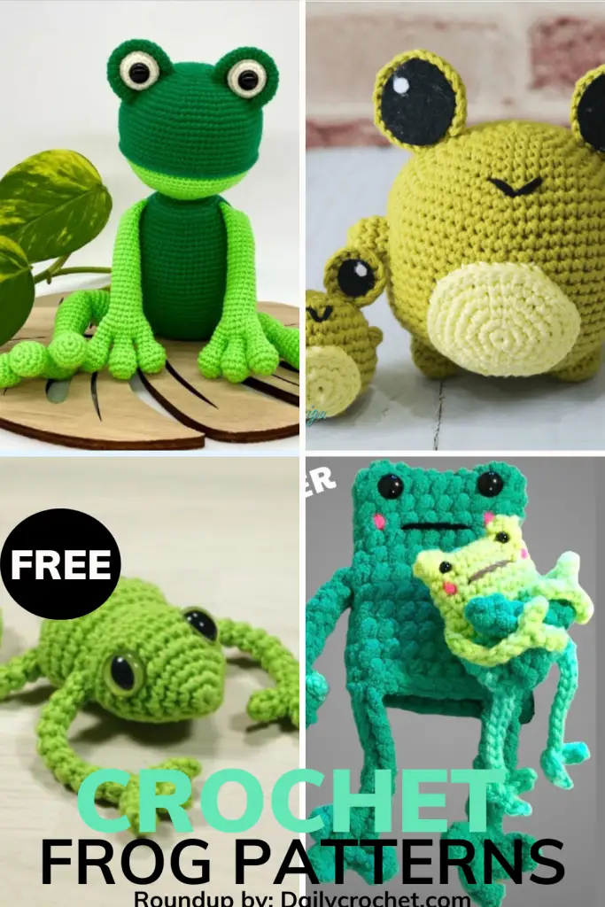 Free Crochet Frog Patterns: 23 Of The Best!
