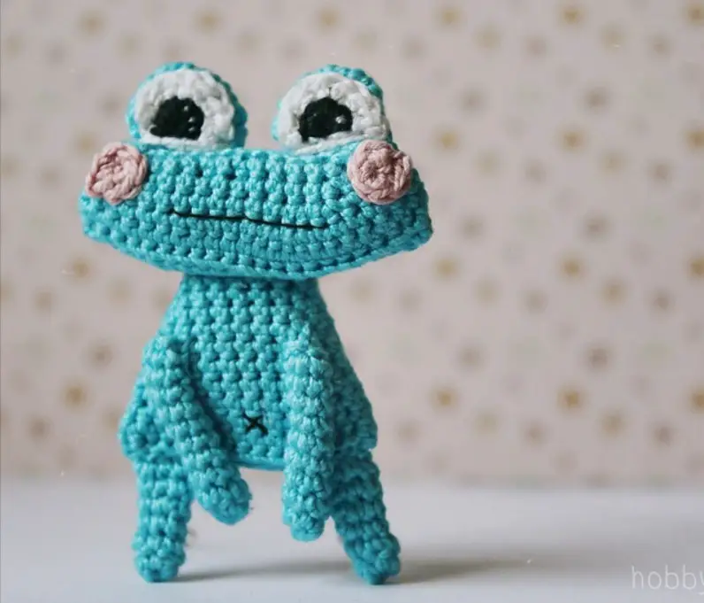Free Printable Crochet Frog Pattern