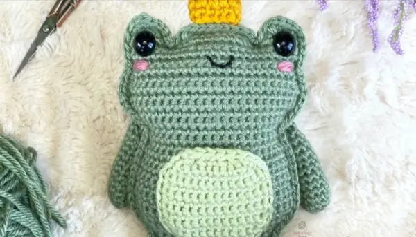 Prince Frog Amigurumi Pattern