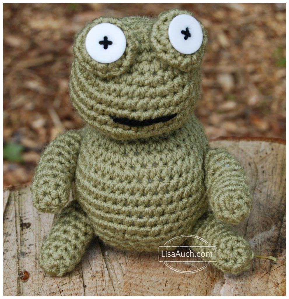 Pocket Pal Frog Crochet Pattern