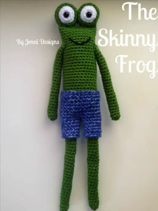 The Skinny Frog Free Crochet Pattern