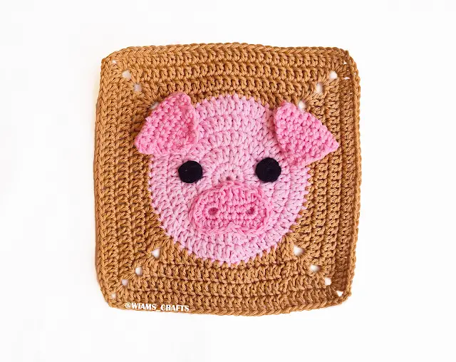 Crochet pig patterns: Learn how to make cozy Granny Square Blankets by crocheting individual squares and joining them together with hdc stitches. Get creative with adorable pig designs and stay warm in style!
